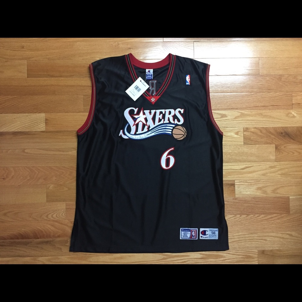 Champion Authentic Allen Iverson Sixers Jersey